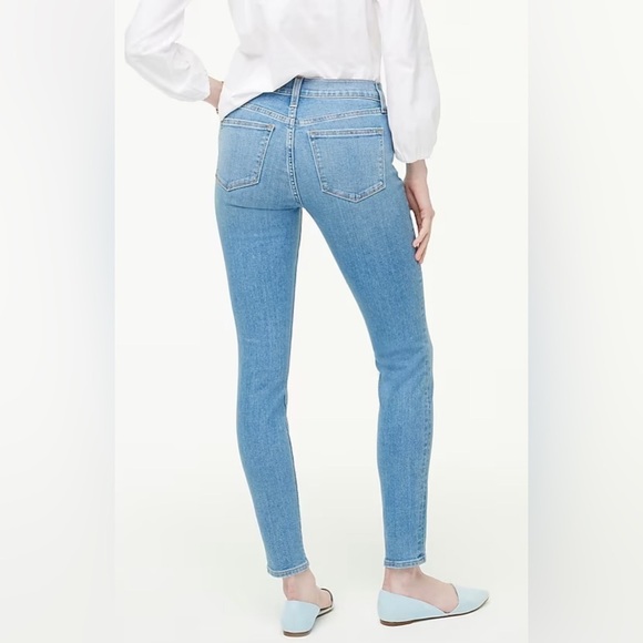 Women’s J. Crew 8" mid-rise skinny jean in signature stretch size 31 | EUC - Picture 4 of 7